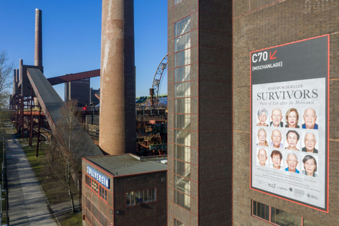 Ausstellung "Survivors", Mischanlage der Kokerei auf dem UNESCO-Welterbe Zollverein / Foto Jochen Tack, Stiftung Zollverein